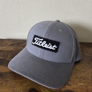 Titleist Golf Oceanside Thermal Hat Cap Charcoal Gray One Size Adjustable